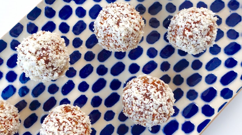 Carrot Cake Snow Balls 