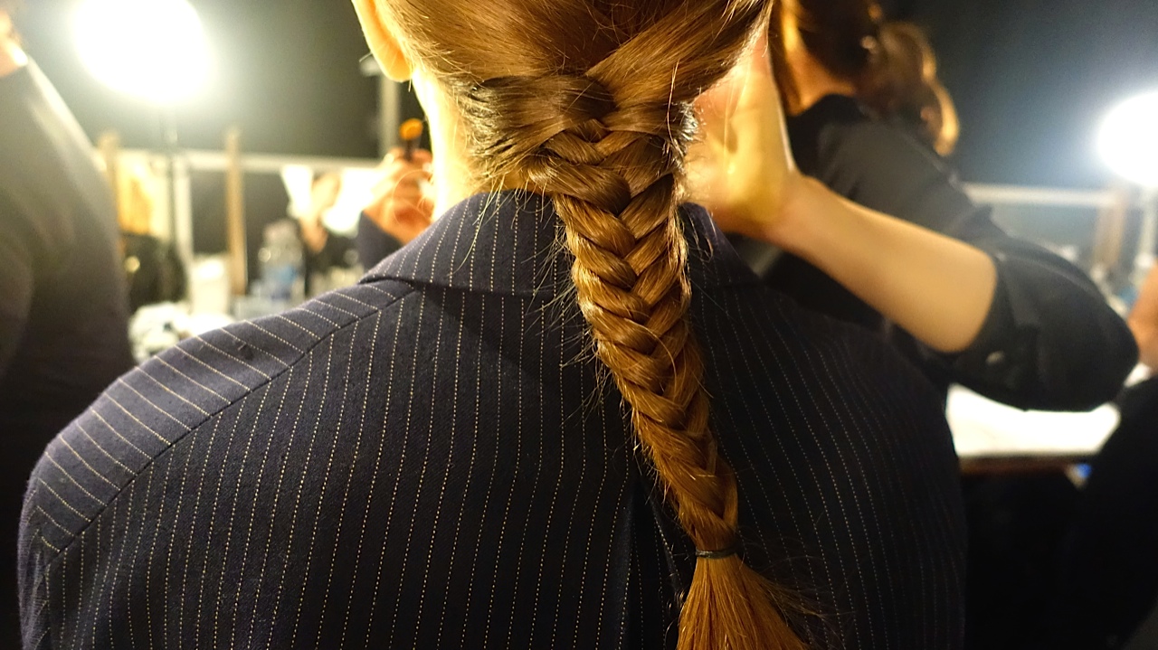 Tome Braid New York Fashion Week SS15 NYFW Hair Braids
