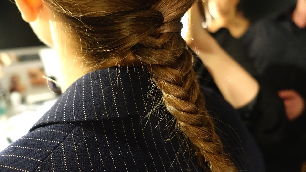 Tome Braid New York Fashion Week SS15 NYFW Hair Braids