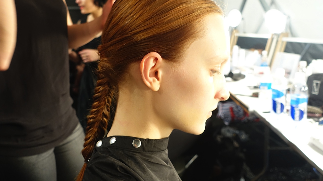 Tome Braid New York Fashion Week SS15 NYFW Hair Braids